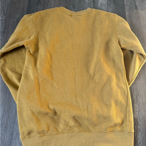 Ole Smoky Tennessee Moonshine Sweatshirt Crewneck Yellow Tan Smoky Mts Size S M - Picture 7 of 10
